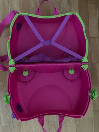Maleta infantil Trunki rosa/ morada