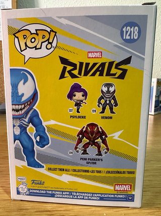 Funko Pop! Venom Marvel Rivals Chase 1218