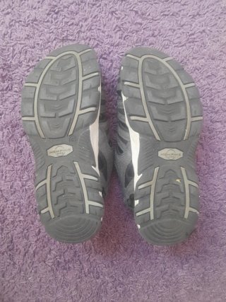 Sandalias Verano Hombre Negro/Gris