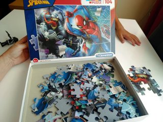 Lote 2 Puzzles Spiderman Clementoni