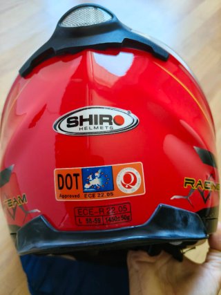 Casco Shiro Racing Team Talla L