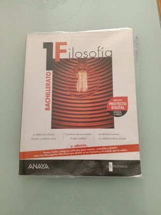 Filosofía 1 bachillerato