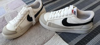 Nike Bambas Blancas y Negras