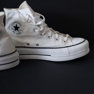 Converse Chuck Taylor Plataforma Blancas