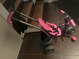Triciclo infantil rosa