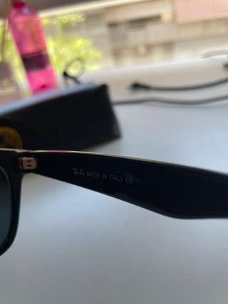 Gafas de Sol Ray-Ban Wayfarer Unisex Negras