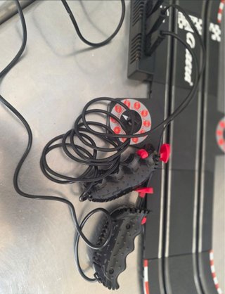 Circuito con 2 Coche Scalextric.