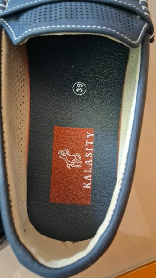 Zapatos de verano Kalasity azul hombre