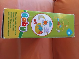 Móvil musical para cuna Baby