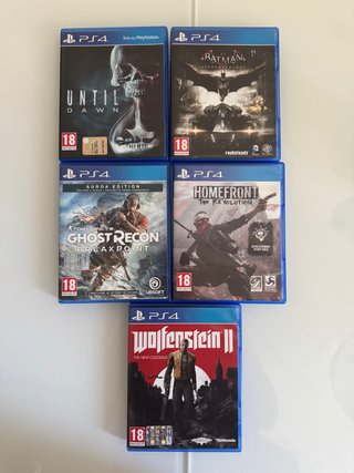 PS4 Giochi - 10 Euro L'uno