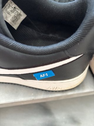 Nike Air Force 1 Negras Talla 45