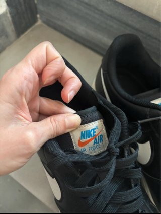Nike Air Force 1 Negras Talla 45