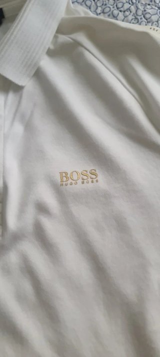 Polo Boss Blanco