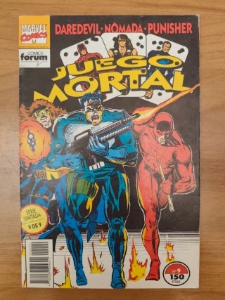 Juego Mortal - Daredevil, Nómada, Punisher.
