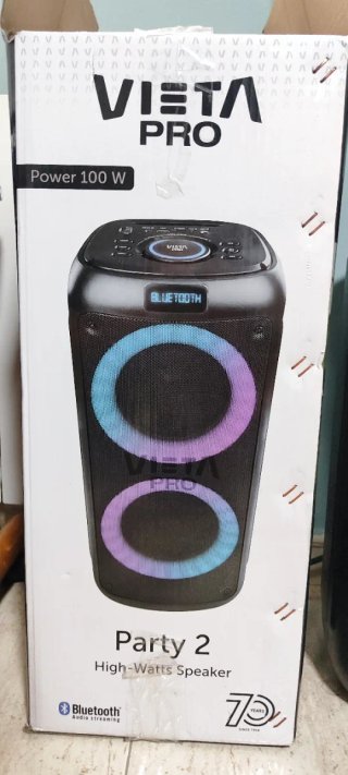 Altavoz Vieta Portátil 100W Negro