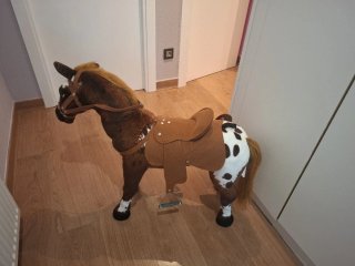 Caballo para montar con sonido