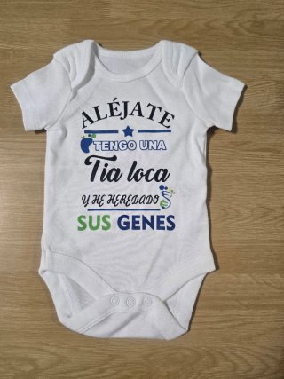 Body bebé Tía loca Newborn