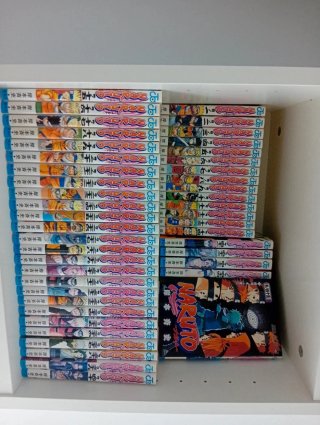 Naruto manga del 1 al 72 en japonés