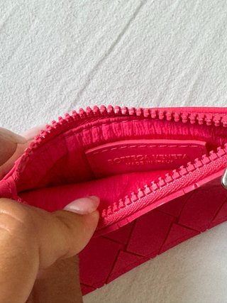 Tarjetero Bottega Veneta Rosa