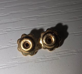 Pendientes bebé Tous oro 18K perla