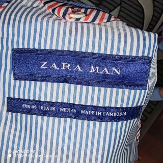 Americana azul