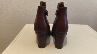 Botines CLARCK piel tacón alto talla 41