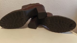 Botines CLARCK piel tacón alto talla 41