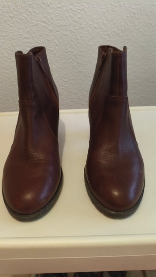Botines CLARCK piel tacón alto talla 41