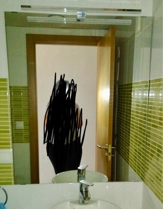 Espejos Cuadrado Baño Cristal Metal