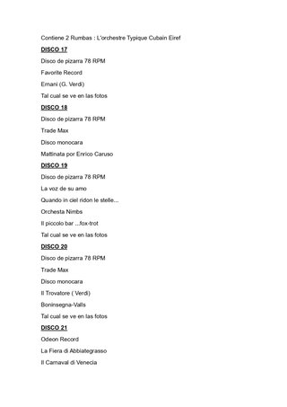 Lote 12 Discos de Pizarra Vinilo