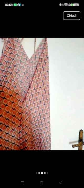 Abito lungo fantasia