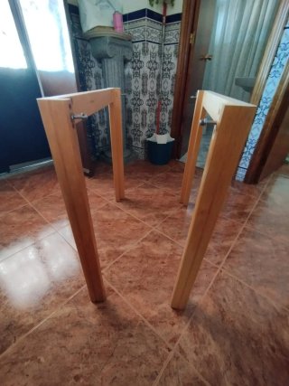 OFERTA Mueble de comedor de madera + 6 sillas