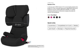 Silla coche Cybex Solution X-fix
