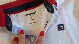 2 Polos Mayoral Manga Corta 5 Años