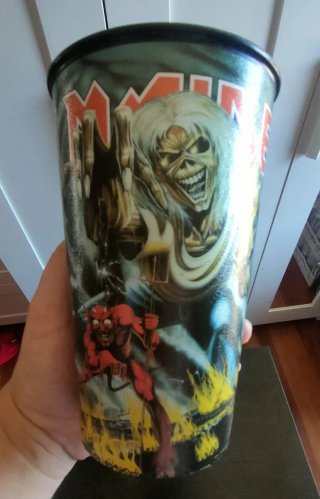 3 Vasos Iron Maiden (Gira Maiden England)