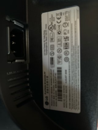 Pantalla LG Flatron W1943SB Negra