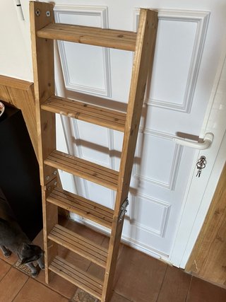 Scala in legno per letti a castello o cucina