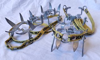 CRAMPONES LAPRADE AÑO 70 ALPINISMO MONTAÑA ESCALAR