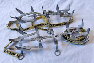 CRAMPONES LAPRADE AÑO 70 ALPINISMO MONTAÑA ESCALAR