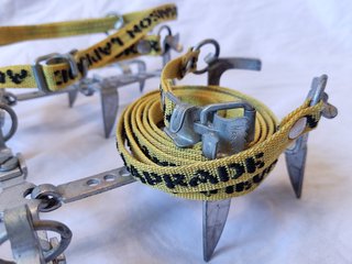 CRAMPONES LAPRADE AÑO 70 ALPINISMO MONTAÑA ESCALAR