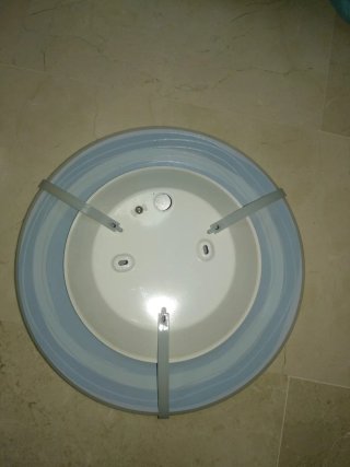 Lámpara de techo redonda