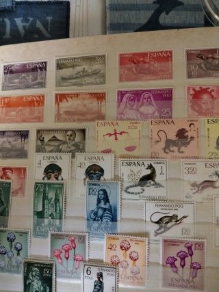 29 Sellos España Fernando Poo nuevos
