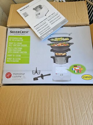 Monsieur Cuisine Connect Robot Cocina Silvercrest.