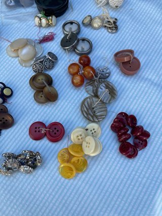 Lote botones vintage