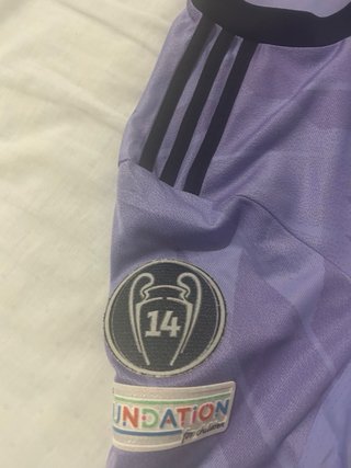 Camiseta Real Madrid Adidas Oficial Morada