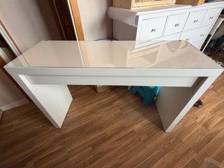 Tocador Malm Ikea Blanco y Gris