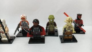 Muñecos variados Star Wars compatibles lego