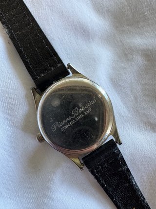 Reloj Pierre Bossini Negro y Plateado