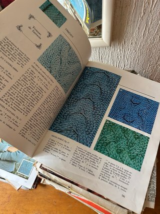 Revistas antiguas de costura