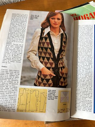 Revistas antiguas de costura